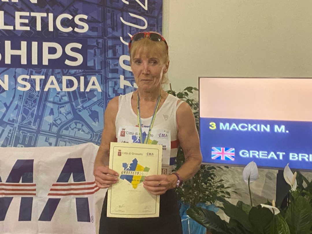 Six British golds in European Masters NonStadia Champs, Grosseto