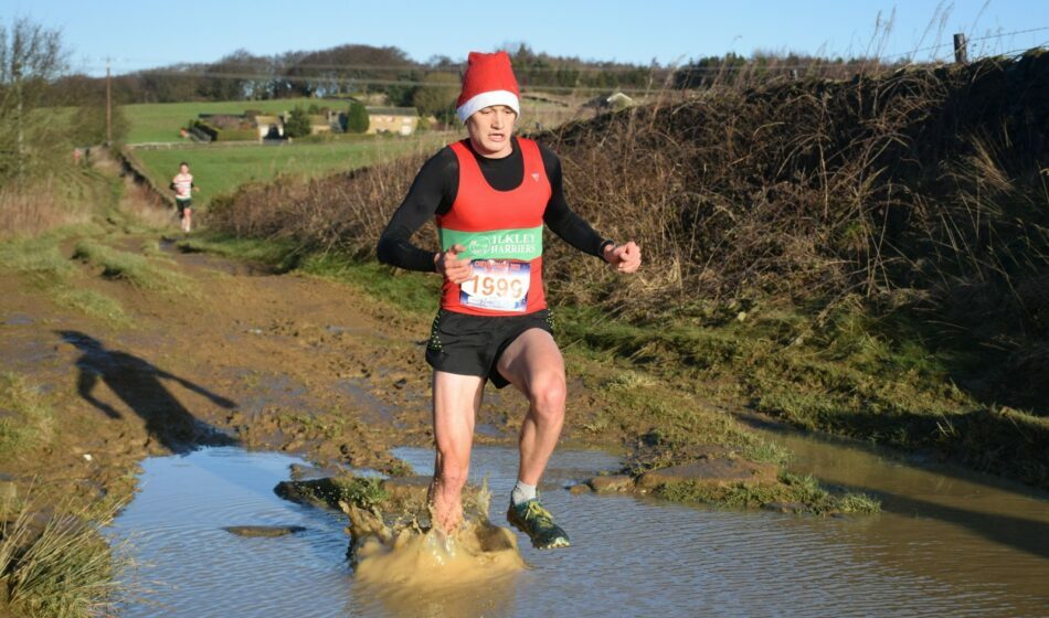 2022 Boxing Day Chevin Chase 7m race winner Triathlete Dominic Coy