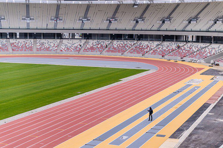 First look at the World Champs track in Budapest AW