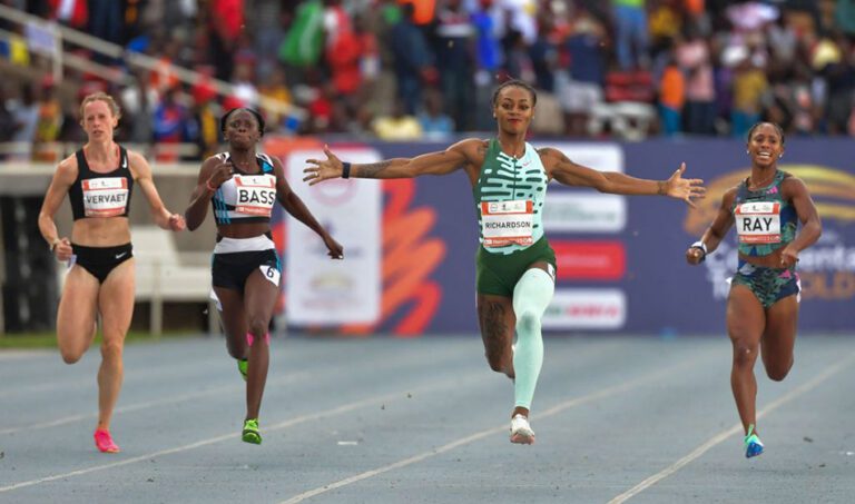 Sha'Carri Richardson blows away rivals in Nairobi - AW