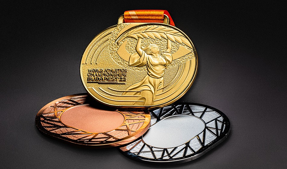 World Champs medals unveiled in Budapest USA Sporty News