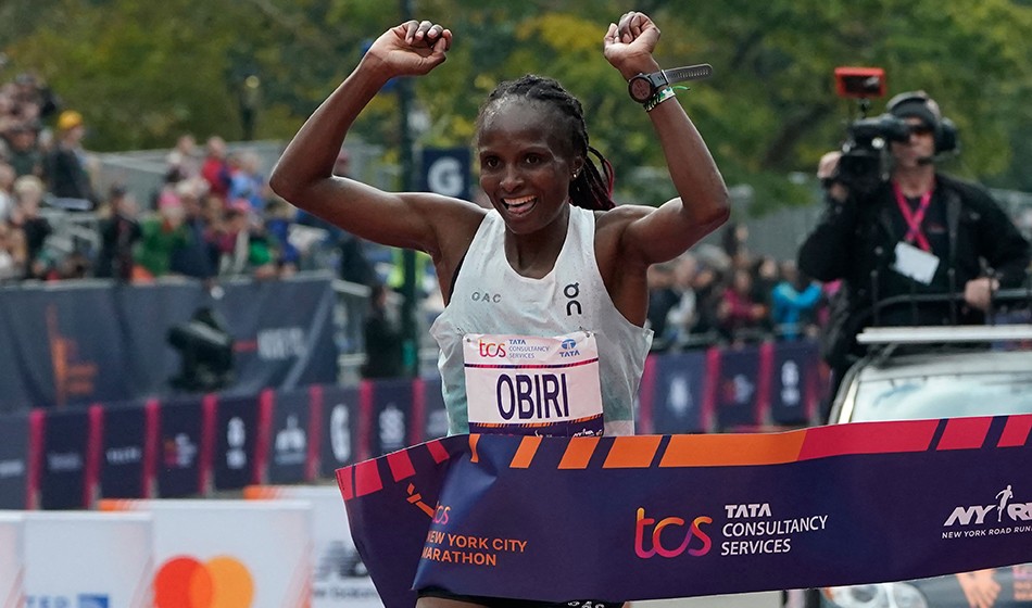 Tamirat Tola and Hellen Obiri win New York City Marathon titles