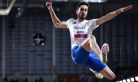 Tentoglou takes world indoor gold and then slates ‘boardless long jump’ proposals