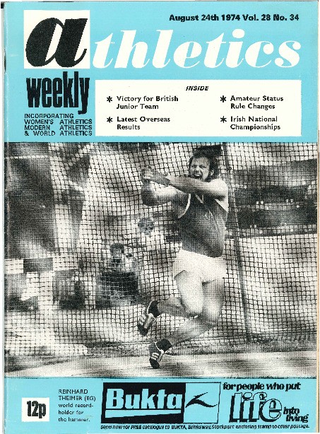 24th August 1974 AW