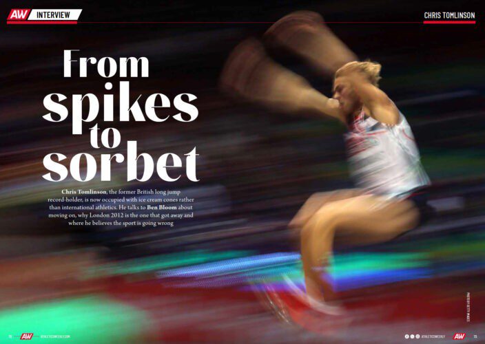 FROM SPIKES TO SORBET FOR CHRIS TOMLINSON