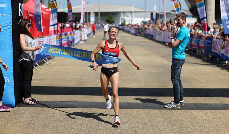 Hannah Irwin and Omar Ahmed win Cardiff Bay 10km