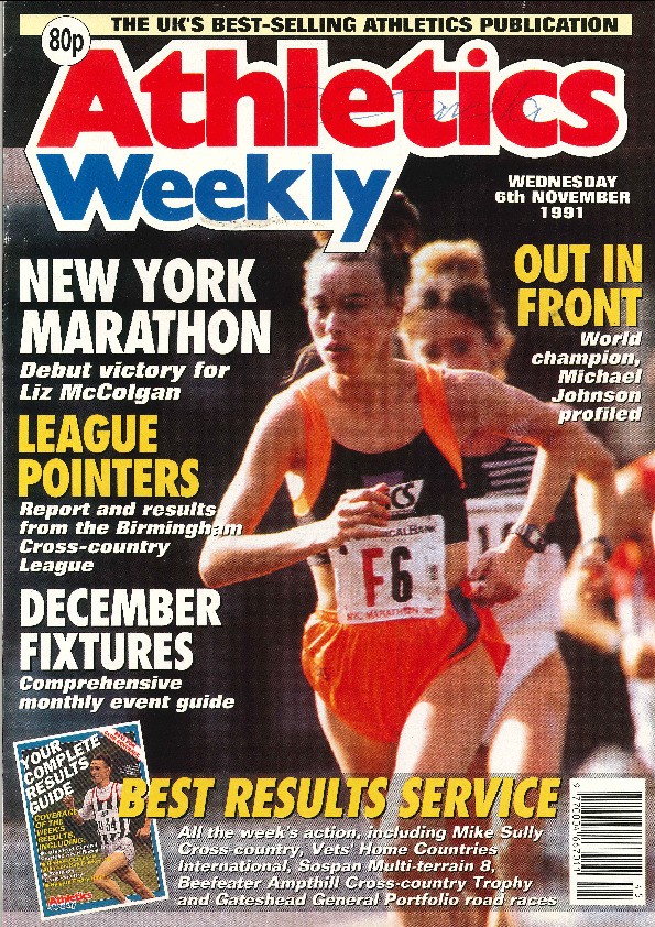 6th November 1991 - AW