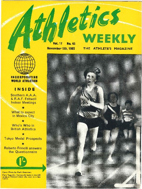 9th November 1963 - AW