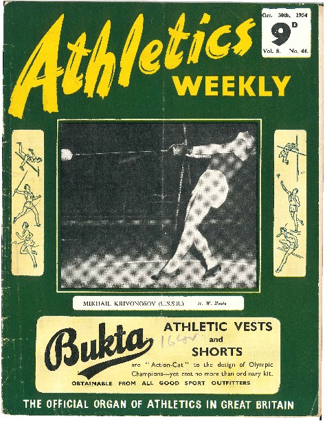 30th October 1954 AW