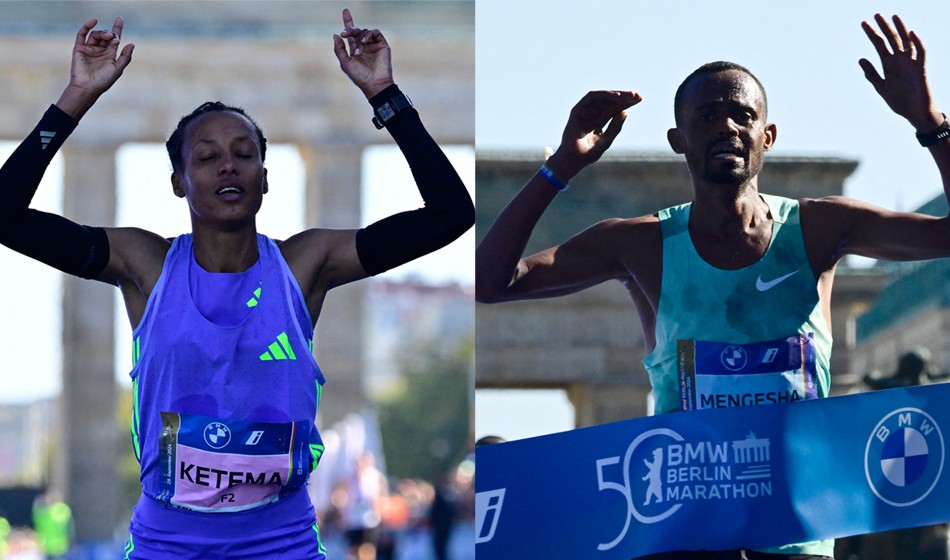 Mengesha and Ketema triumph in 50th Berlin Marathon AW