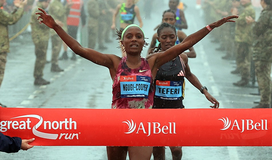 NgugiCooper claims victory in dramatic Great North Run finish AW