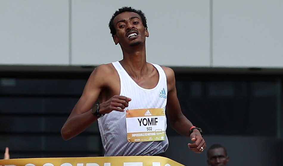 World halfmarathon record for Yomif Kejelcha in Valencia AW