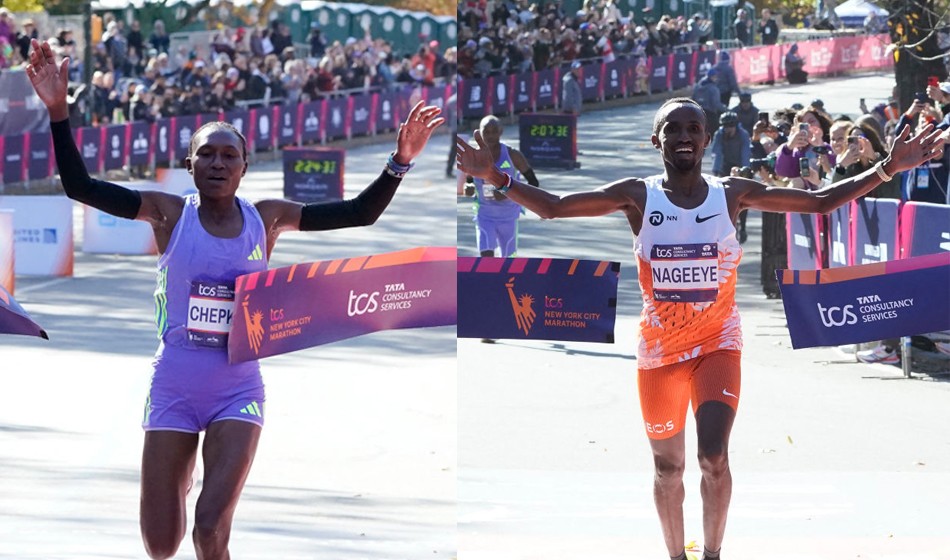 Chepkirui and Nageeye win 2024 New York City Marathon titles AW