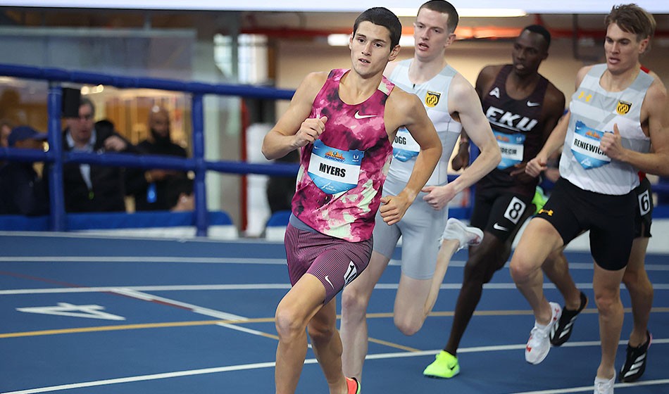 Cameron Myers runs world indoor under-20 mile record – AW