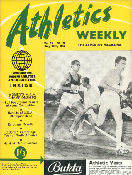 60 years on: Ron Clarke’s global record-breaking yr – AW