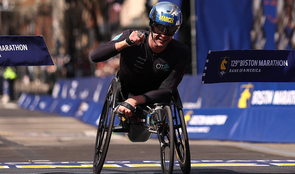 Wheelchair racer Marcel Hug looking to make London Marathon history