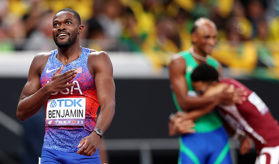 DQ drama can’t spoil Benjamin’s golden moment – Athletics Weekly