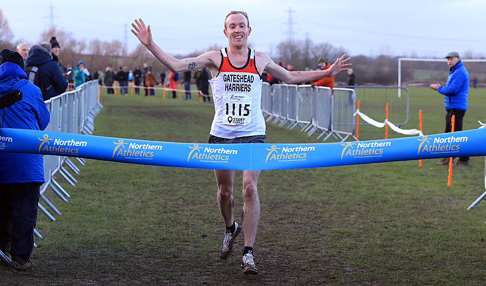 North of England cross-country titles for Calum Johnson and Katie Hawkins