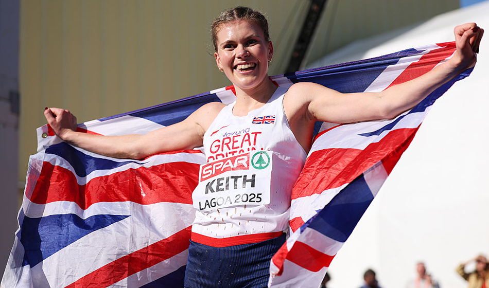 Megan Keith breaks Eilish McColgan’s European 10km record