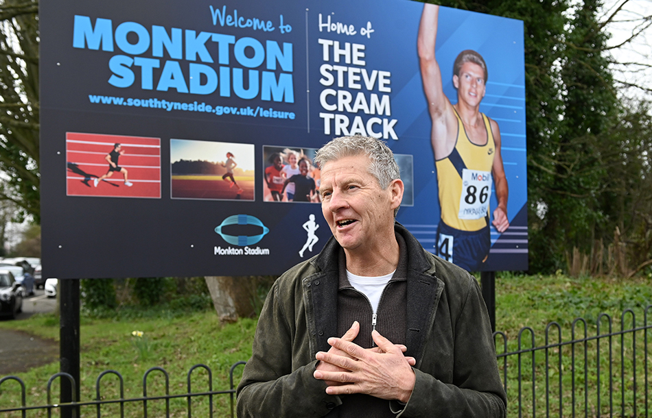 Track that launched a legend: Monkton Stadium honours Steve Cram