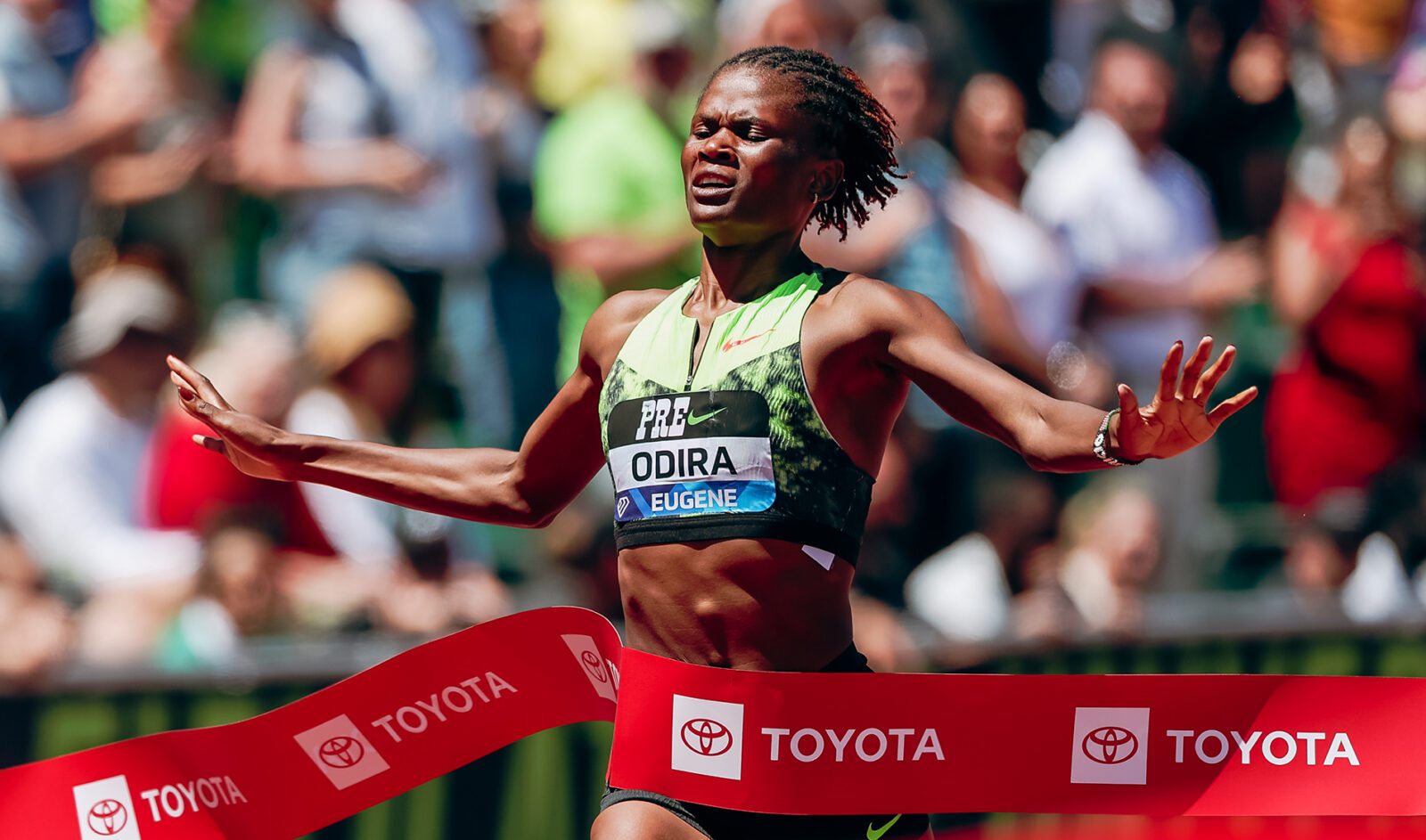 Lilian Odira beats Keely Hodgkinson over 800m again - Athletics Weekly